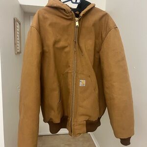 Carhartt Tan Jacket Size Medium